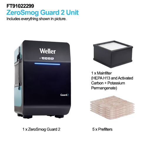 TestEquity: Weller FT91022299 ZeroSmog Guard 2 Fume Extraction